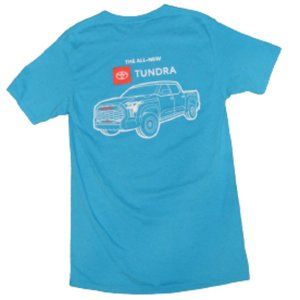 Toyota Tundra Truck NWOT Unisex Jerzees T-Shirt Small